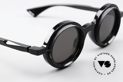 Piero Massaro 381 Limited Edition In Black, anti-reflective sun lenses (100% UV protection), Made for Men and Women