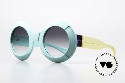 Piero Massaro 385 Only 100pcs Worldwide, interesting ladies shades with different temples, Made for Women
