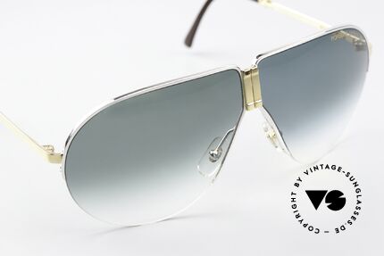 Porsche 5628 Bicolor In Gold And Silver, NO RETRO sunglasses; the rare ORIGINAL from 1988!, Made for Men