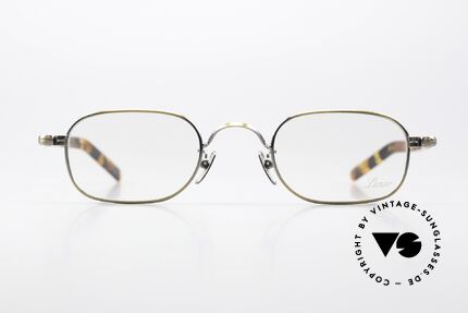 Lunor VA 105 Square Frame Antique Gold, LUNOR: honest craftsmanship with attention to details, Made for Men and Women