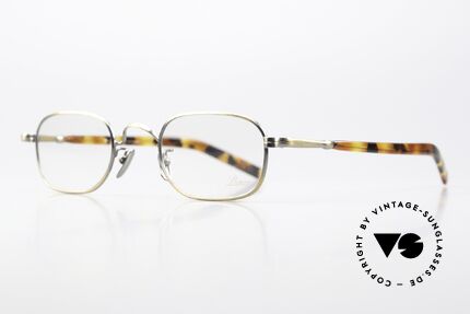 Lunor VA 105 Square Frame Antique Gold, without ostentatious logos (but in a timeless elegance), Made for Men and Women