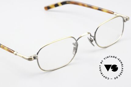 Lunor VA 105 Square Frame Antique Gold, unworn (like all our vintage eyewear classics by LUNOR), Made for Men and Women