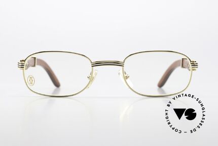 Glasses Cartier Breteuil Precious Wood Luxury Specs