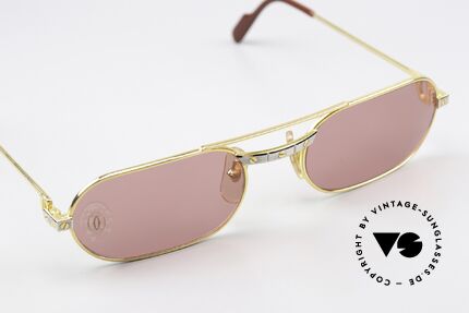 Cartier MUST Santos - M David Bowie 80's Shades, unworn with orig. packing (very rare in this condition), Made for Men