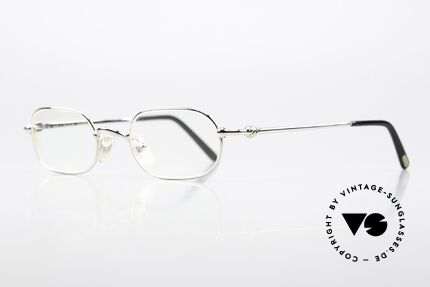 Cartier Orfy - S Platinum Plated Frame 90s, flexible lightweight frame (1st class wearing comfort), Made for Men and Women