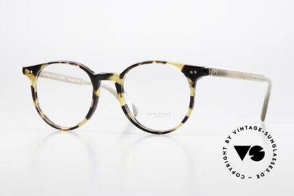 Oliver Peoples Delray Classic Panto Eyewear Details