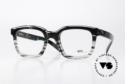Götti Heins Massive Acetate Frame Details
