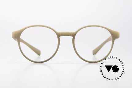 Götti Bionic Bowy SLOW EYEWEAR Specs, model BOWY, color sand in size 49-19, 143mm temple, Made for Men and Women
