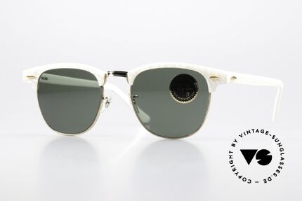 Ray Ban Clubmaster Old USA Timeless Classic Details