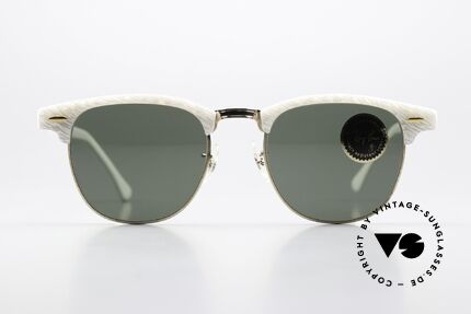 Ray Ban Clubmaster Old USA Timeless Classic, Bausch & Lomb G-15 quality lenses (100% UV), Made for Men and Women