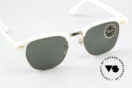 Ray Ban Clubmaster Old USA Timeless Classic, NO RETRO shades; a 35 years old rarity, W0388, Made for Men and Women