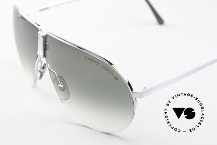 Porsche 5628 80's Frame Rhodium-Plated, unworn (like all our vintage PORSCHE Carrera shades), Made for Men