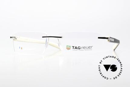 Tag Heuer 8108 Trends Rimless Men's Eyeglasses Details