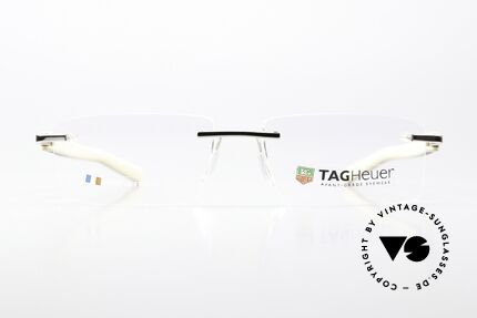 Tag Heuer 8108 Trends Rimless Men's Eyeglasses, rimless men's glasses from the "TRENDS" collection, Made for Men