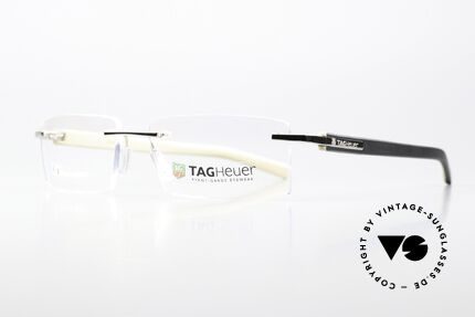 Tag Heuer 8108 Trends Rimless Men's Eyeglasses, 1st class comfort thanks to flexible spring hinges, Made for Men