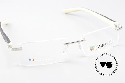 Tag Heuer 8108 Trends Rimless Men's Eyeglasses, unworn rarity with full original packing by Tag Heuer, Made for Men