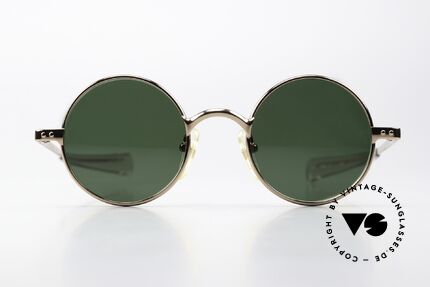 Jean Paul Gaultier 58-0178 90's Designer Sunglasses, model 58-0178 in size 46/22, col. 3: Shiny Bronze, Made for Men and Women