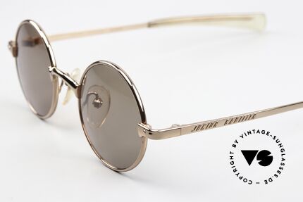 Jean Paul Gaultier 57-0173 90's Made in Japan Quality, round frame with "Junior Gaultier" on the temples, Made for Men and Women