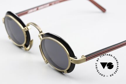 Jean Paul Gaultier 58-1273 Miles Davis 80s Sunglasses, 1988 US launch in the Royalton Hotel Penthouse, N.Y., Made for Men and Women