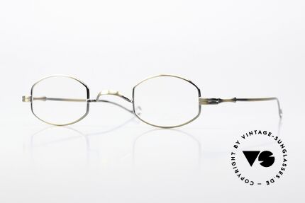 Lunor II 02 Small Frame In Antique Gold Details
