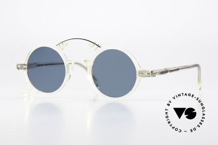 Jean Paul Gaultier 58-0271 Spectacular Vintage Glasses Details