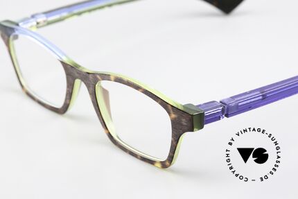 Piero Massaro 464 Interesting Play Of Colors, frame col. O8O: various shades of blue, green & brown, Made for Men and Women