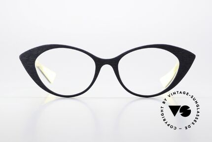 Piero Massaro 462 Designer Cateye Glasses, a truly exceptionally interesting pair of eyeglasses, Made for Women