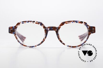 Piero Massaro 432 Patterned Designer Glasses, a truly exceptionally interesting pair of eyeglasses, Made for Men and Women