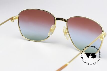 Cartier Courcelles - L Bordeaux Polar Lights Lens, with fancy new sun lenses: triple 'polar lights' gradient, Made for Men