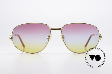 Cartier Romance LC - L 80's Frame Sunrise Lenses, mod. "Romance" was launched in 1986 and made till 1997, Made for Men and Women