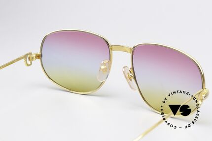 Cartier Romance LC - L 80's Frame Sunrise Lenses, NO RETRO eyewear; a rare 30 years old vintage ORIGINAL!, Made for Men and Women