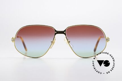 Cartier Panthere G.M. - M New Tricolored Sun Lenses, mod. "Panthère" was launched in 1988 and made till 1997, Made for Men and Women