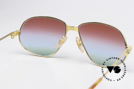Cartier Panthere G.M. - M New Tricolored Sun Lenses, NO RETRO eyewear; a rare 30 years old vintage ORIGINAL!, Made for Men and Women