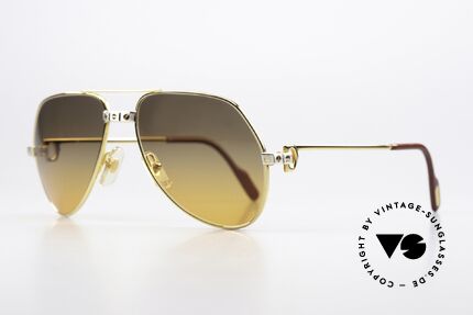 Cartier Vendome Santos - S Desert Storm Sun Lenses, Santos Decor (with 3 screws) in SMALL size 56-16, 135, Made for Men and Women