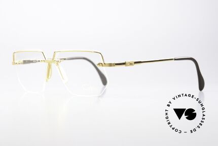 Cazal 742 Gold Plated 90's Eyewear, finest quality from Passau, Bavaria, Germany, Made for Men