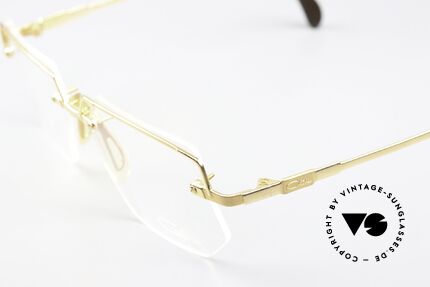 Cazal 742 Gold Plated 90's Eyewear, new old stock (like all our rare Cazal eyewear), Made for Men