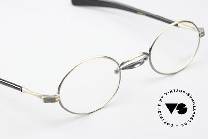 Lunor Swing A 33 Oval Customized Antique Bicolor, can be glazed with lenses of any kind (progessive lenses), Made for Men and Women