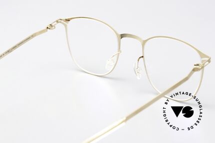 Mykita Ando Ladies Frame Classic Gold, innovative flexible frame construction: one size fits all, Made for Women