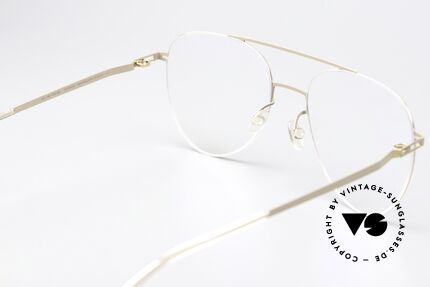 Mykita Jun Large Aviator Lessrim Frame, innovative flexible frame construction in LARGE size, Made for Men and Women