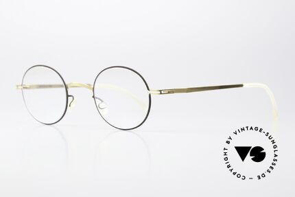 Mykita Finvid Round Frame Ladies Gents, color code 172 = gold / terra (noble frame contrasts), Made for Men and Women