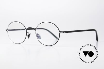 Mykita Nea Oval Frame Ladies Gents, color code 002 = classic black (matches every outfit), Made for Men and Women