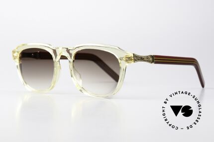 Jean Paul Gaultier 57-1071 Extravagant Designer Frame, a piece of time and fashion history from the 1980s, Made for Men and Women