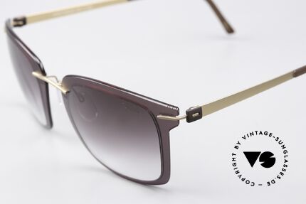 Silhouette 8700 Lightweight Sunglasses, rimless titanium frame with plastic lens front, Made for Men and Women