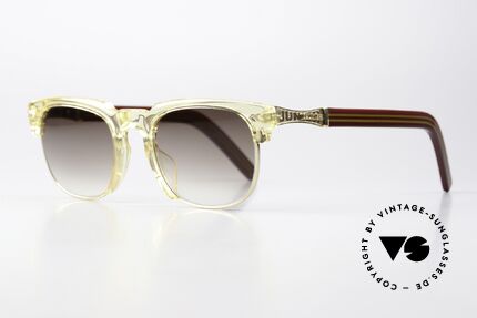 Jean Paul Gaultier 57-1271 1980's 90's Designer Frame, combination of acetate & metal; top-notch quality, Made for Men and Women
