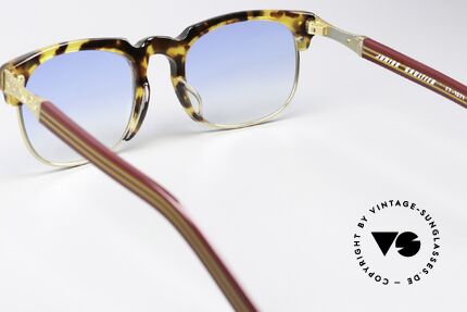Jean Paul Gaultier 57-1271 Market Launch 1987 1988, with blue gradient sun lenses (noticeably eccentric), Made for Men and Women