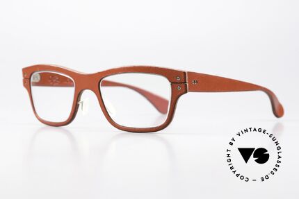 Lucas de Stael Minotaure M05 Women's Specs Leather Cover, luxury model with leather cover (connoisseur glasses), Made for Women