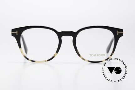 Tom Ford TF5400 Unisex Panto Eyeglasses, very elegant and high-quality frame, made in Italy, Made for Men and Women