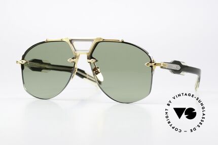 Jacques Marie Mage Alta Rimless Collector's Shades Details