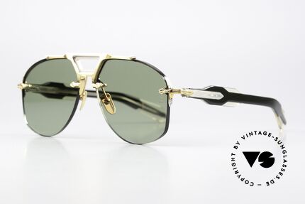 Jacques Marie Mage Alta Rimless Collector's Shades, Alta, Gold, Inui vintage green LIMITED, size 60/13, Made for Men