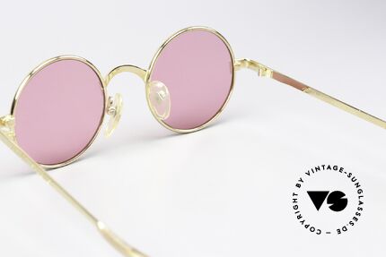 Jean Paul Gaultier 57-0173 See Through Rose-Colored ..., new old stock; like all our old JPG designer eyewear, Made for Men and Women